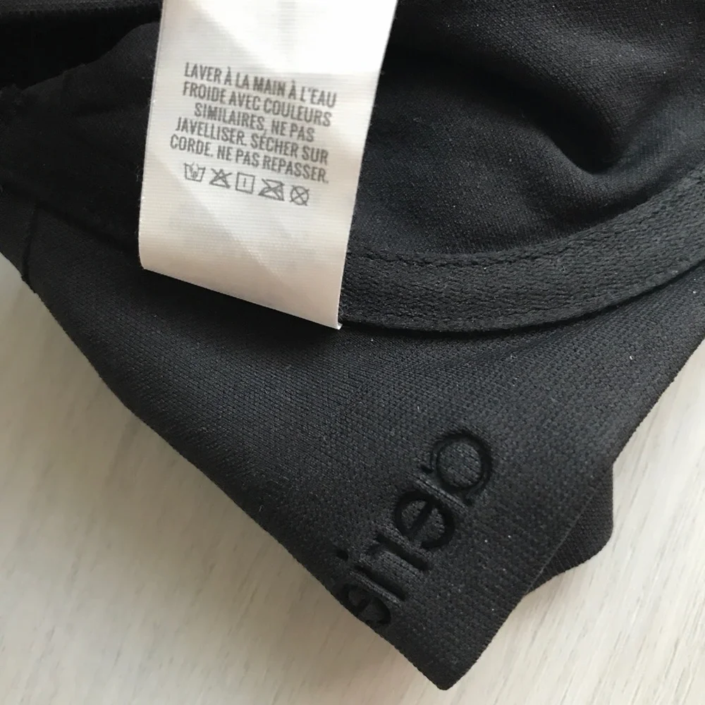 AERIE BLACK UNDERWIRE BRA WOMENS 34A